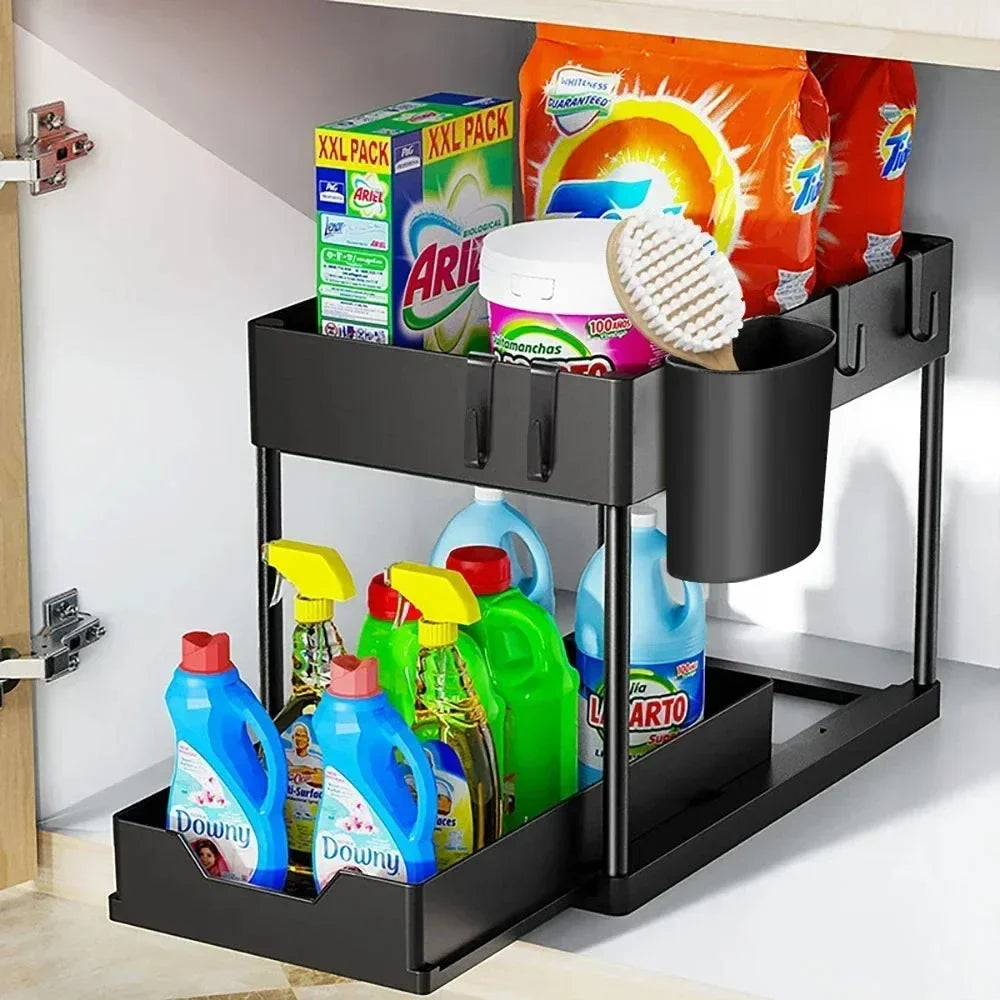 Sink Cabinet Rack Organizers