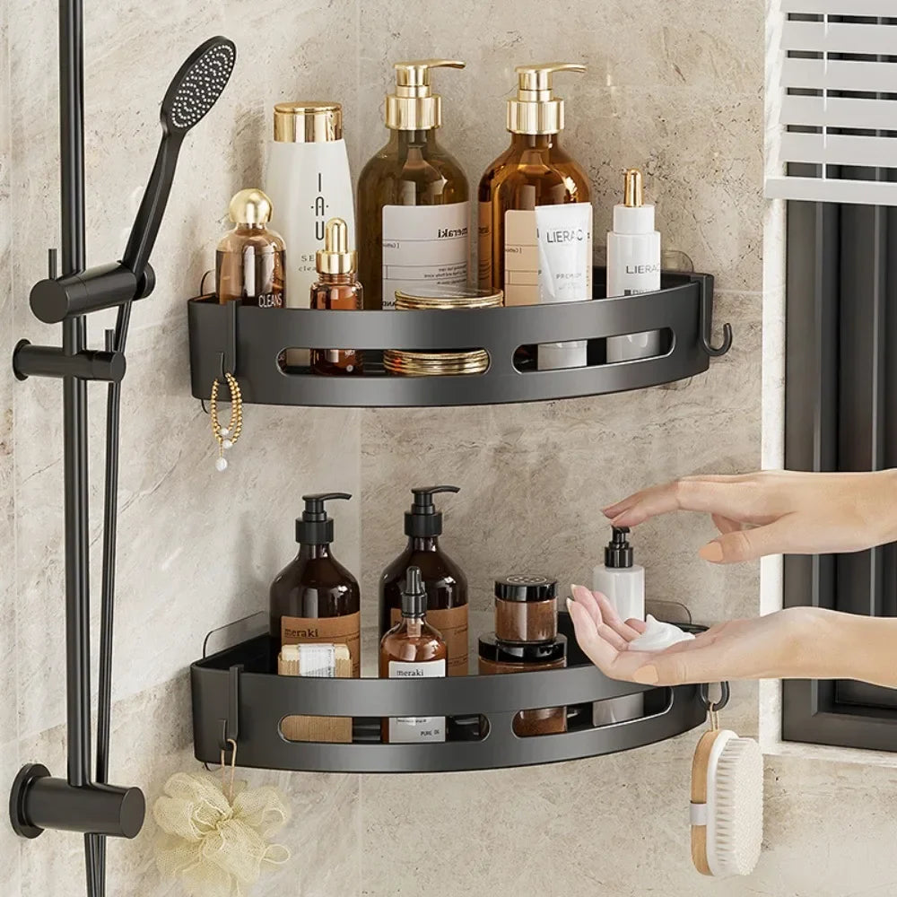 No-Drill Shower Caddy Set