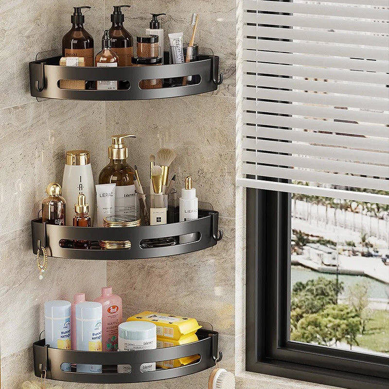 No-Drill Shower Caddy Set