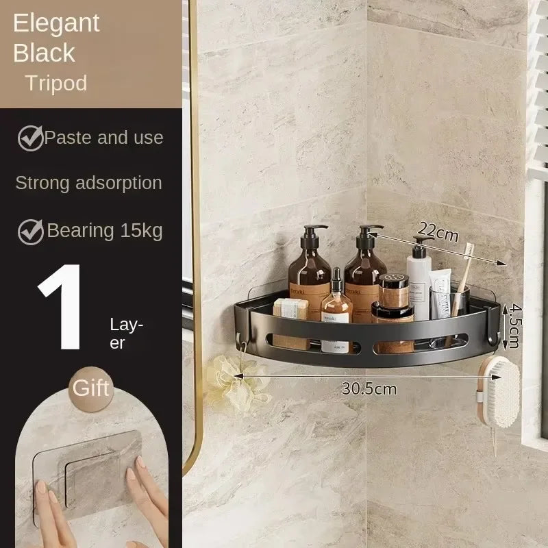 No-Drill Shower Caddy Set