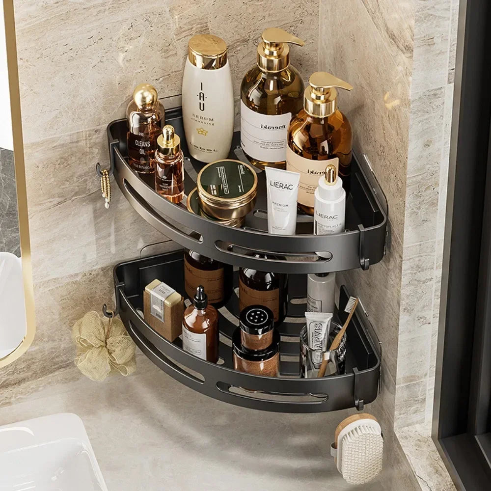 No-Drill Shower Caddy Set
